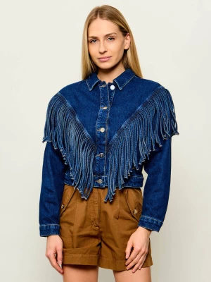 AllSaints Jeansowa kurtka MARLENE | Cropped Fit