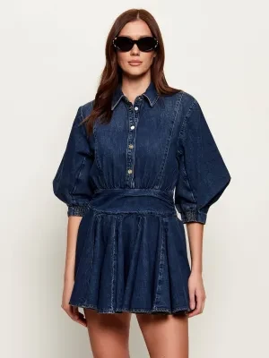 AllSaints Jeansowa sukienka ARLO