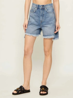 AllSaints Jeansowe szorty FRANKIE | Regular Fit niebieski