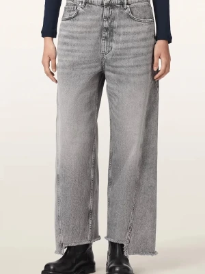 AllSaints jeansy damskie FOX szary