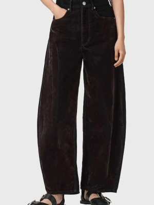 AllSaints jeansy damskie high waist W073ED