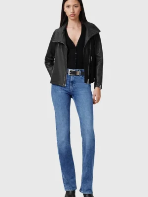 Zdjęcie produktu AllSaints jeansy HALDAN damskie high waist W010EC