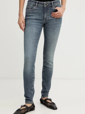 AllSaints jeansy MILLER damskie kolor niebieski W023ED