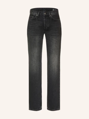 Allsaints Jeansy O Kroju Slim Straight Fit schwarz 162 Washed Black