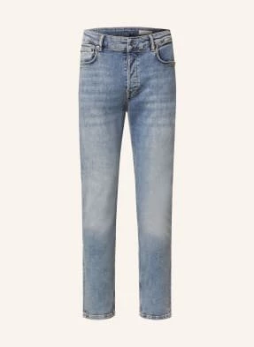 Allsaints Jeansy Skinny Cigarette Slim Fit blau