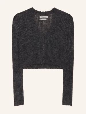 Allsaints Kardigan Mabel Z Alpaki grau CZIEMNOSZARY