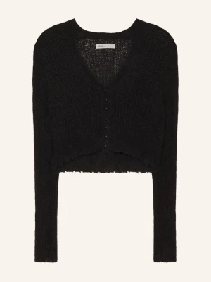 Allsaints Kardigan Mabel Z Alpaki schwarz CZARNY
