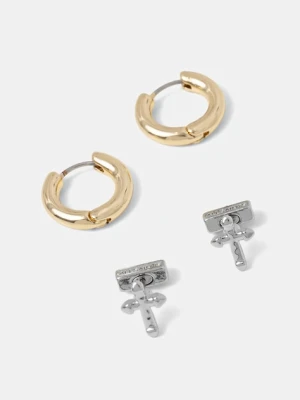 AllSaints kolczyki 2-pack 37543760TWO969