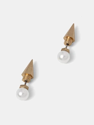 AllSaints kolczyki damskie metalowe