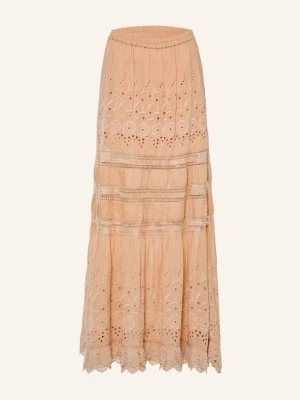 Allsaints Koronkowa Spódnica Camille pink
