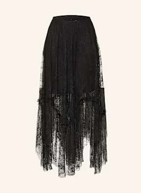 Allsaints Koronkowa Spódnica Josie schwarz