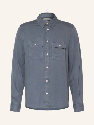 Allsaints Koszula Bond O Kroju Regular Fit blau