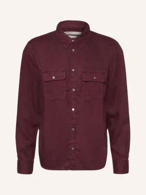 Allsaints Koszula Bond O Kroju Regular Fit rot CIEMNOCZERWONY