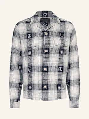 Allsaints Koszula Castor Boxy Fit blau