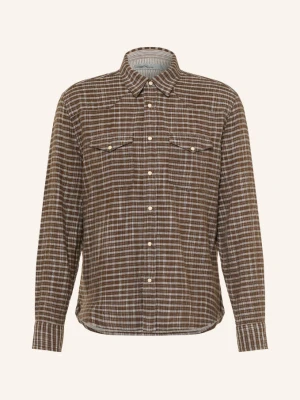 Allsaints Koszula Court Comfort Fit braun