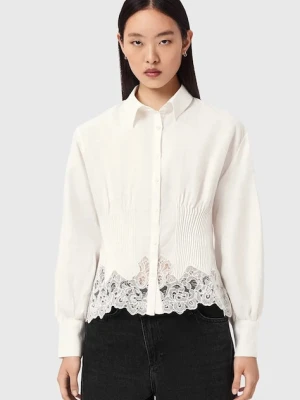 AllSaints koszula damska z lnem CAROL