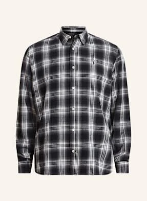 Allsaints Koszula Flanelowa Hana Relaxed Fit schwarz