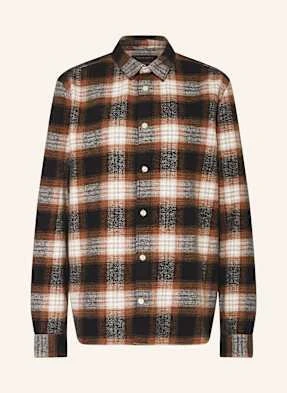 Allsaints Koszula Flanelowa Mercy Relaxed Fit orange