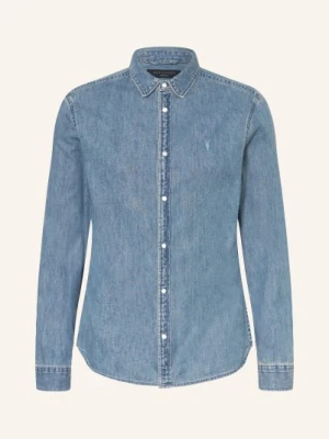 Allsaints Koszula Gleason Regular Fit blau