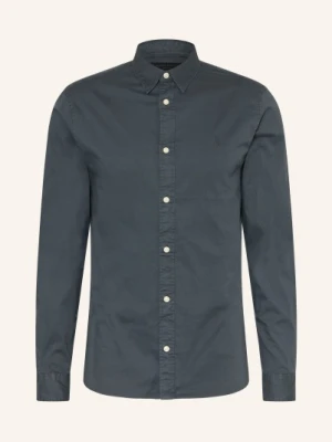 Allsaints Koszula Hawthorne Slim Fit blau