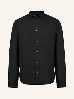 Allsaints Koszula Hawthorne Slim Fit schwarz