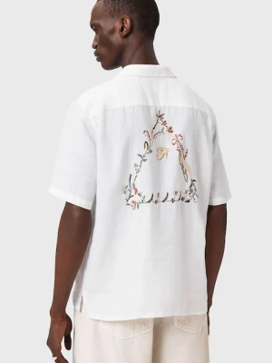 AllSaints koszula lniana TRI