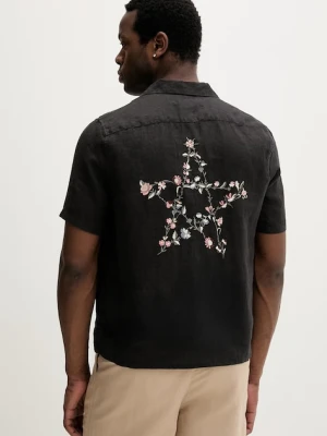 AllSaints koszula lniana TRI