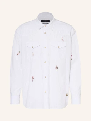 Allsaints Koszula Portman Oversized Fit weiss