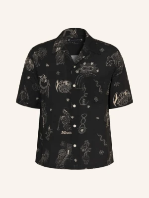 Allsaints Koszula Resortowa Terra Comfort Fit schwarz