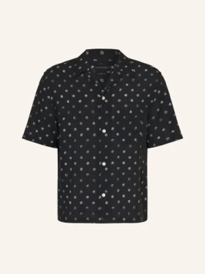 Allsaints Koszula Resortowa Upton Comfort Fit schwarz