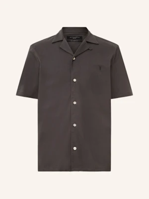 Allsaints Koszula Z Klapami Hudson Relaxed Fit grau