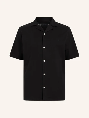 Allsaints Koszula Z Klapami Hudson Relaxed Fit schwarz CZARNY