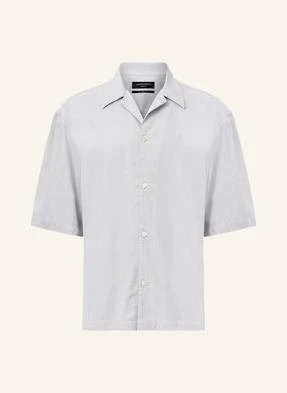 Allsaints Koszula Z Klapami Rialto Oversized Fit grau