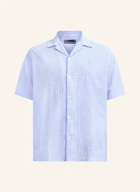 Allsaints Koszula Z Klapami Valmer Relaxed Fit blau