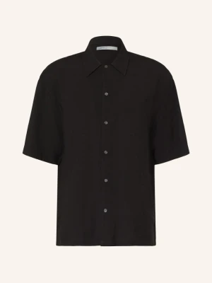 Allsaints Koszula Z Krótkim Rękawem Archer Comfort Fit schwarz CZARNY