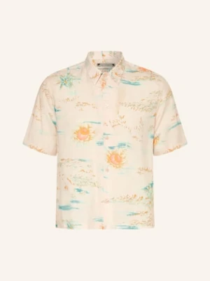 Allsaints Koszula Z Krótkim Rękawem Breezer Comfort Fit beige