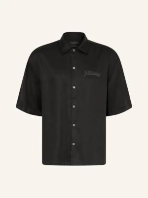 Allsaints Koszula Z Krótkim Rękawem Circe schwarz