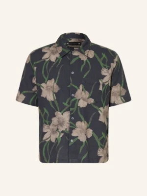 Allsaints Koszula Z Krótkim Rękawem Climber Boxy Fit schwarz