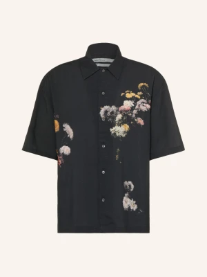 Allsaints Koszula Z Krótkim Rękawem Fleur Saint Comfort Fit schwarz