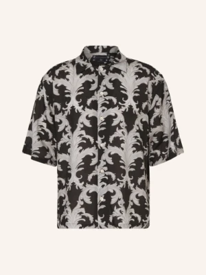 Allsaints Koszula Z Krótkim Rękawem Motif Comfort Fit schwarz