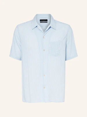 Allsaints Koszula Z Krótkim Rękawem Perry Boxy Fit blau