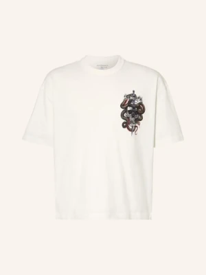 Allsaints Koszulka Araknid weiss