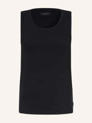 Allsaints Koszulka Bez Rękawów Axel schwarz