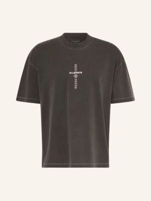 Allsaints Koszulka Knox schwarz