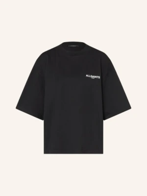 Allsaints Koszulka Oversize Amelie schwarz