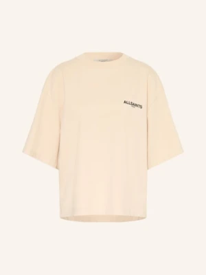 Allsaints Koszulka Oversize Halis Amelie beige