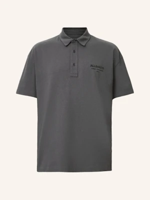 Allsaints Koszulka Polo Xander grau