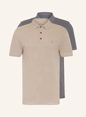 Allsaints Koszulka Polo Z Materiału Pika Reform Ss, 2 Szt. blau