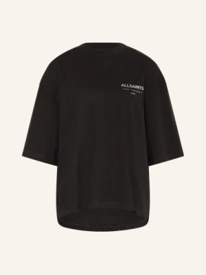 Allsaints Koszulka Under Amelie Z Kamieniami Ozdobnymi schwarz