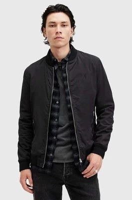 AllSaints kurtka bomber BASSETT męski kolor czarny przejściowa M077OB